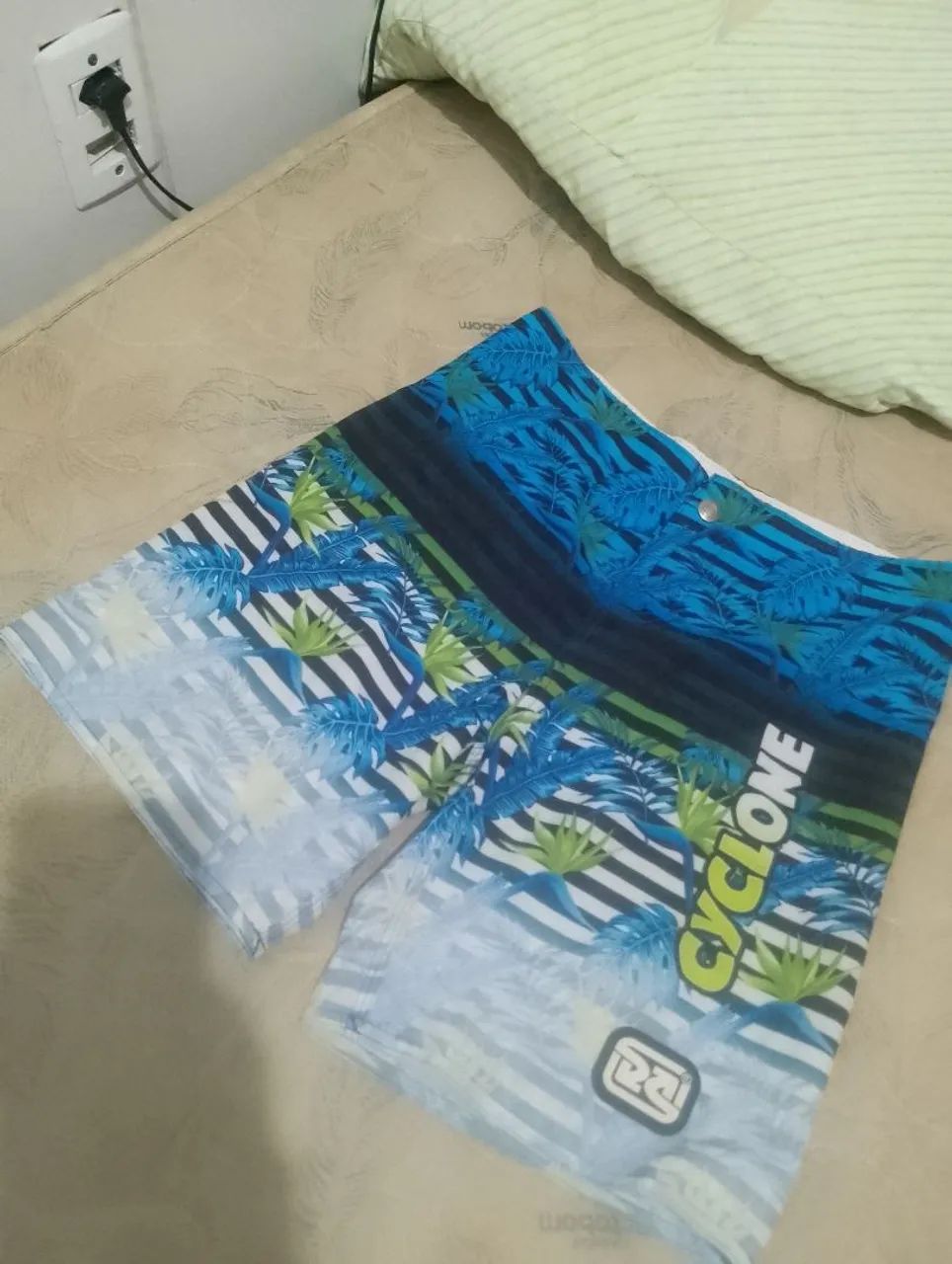 Bermuda da cyclone Tam g infantil tá nova - Foto 2