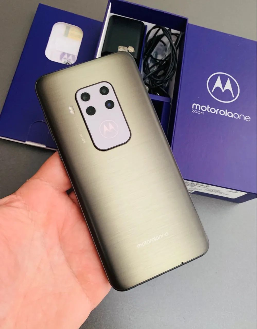Motorola Zoom  128GB / 8GB Ram  Aparelho impecável  - Foto 2