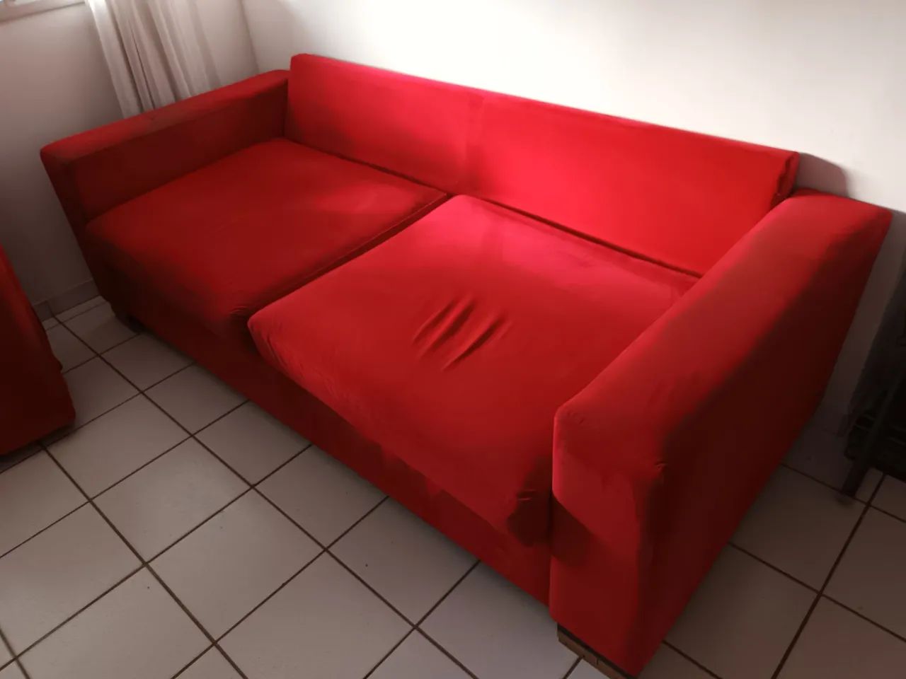 Sofa 2 lugares usado (ótimo estado) - Foto 4