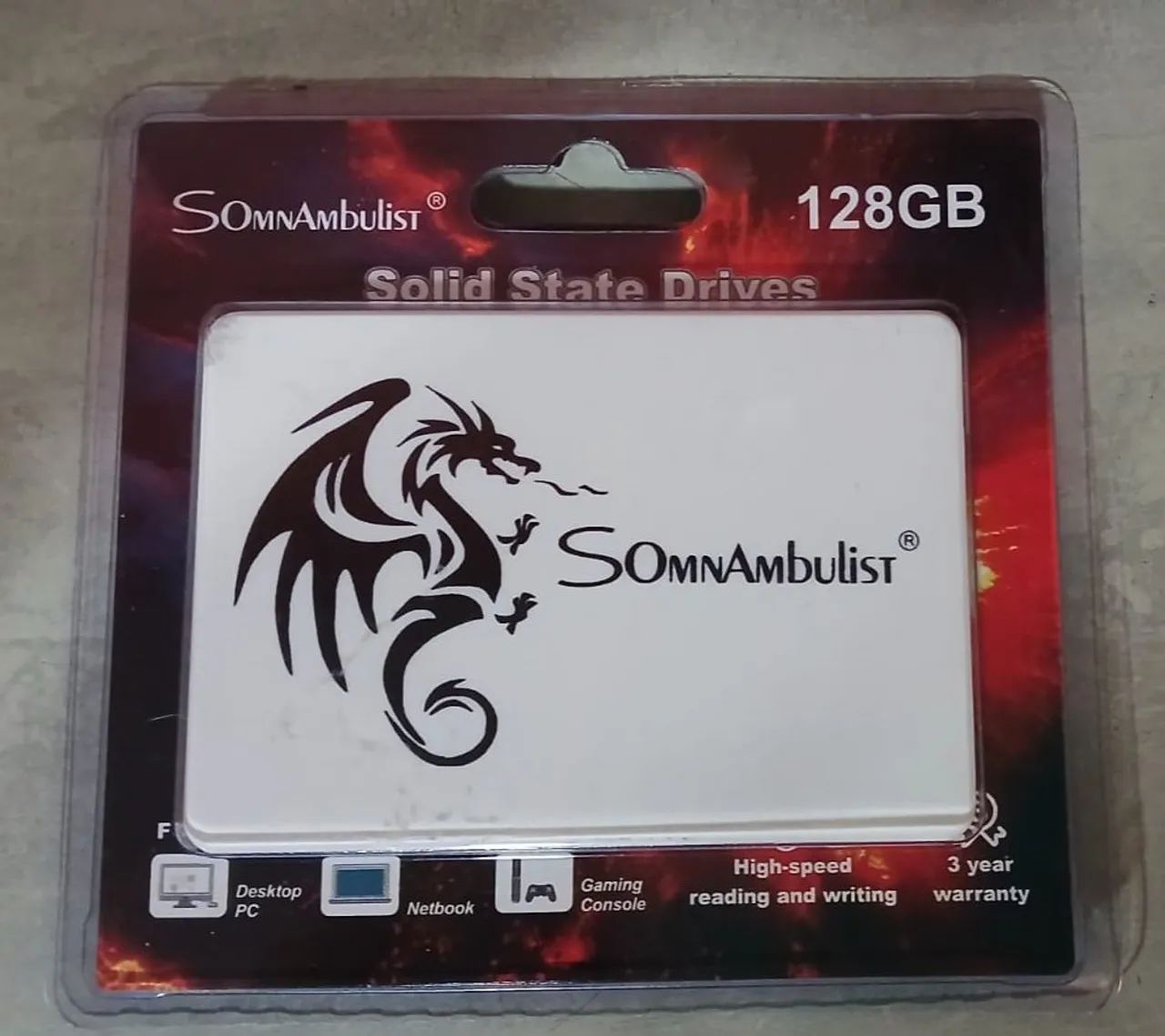 SSD 128GB - Novo
