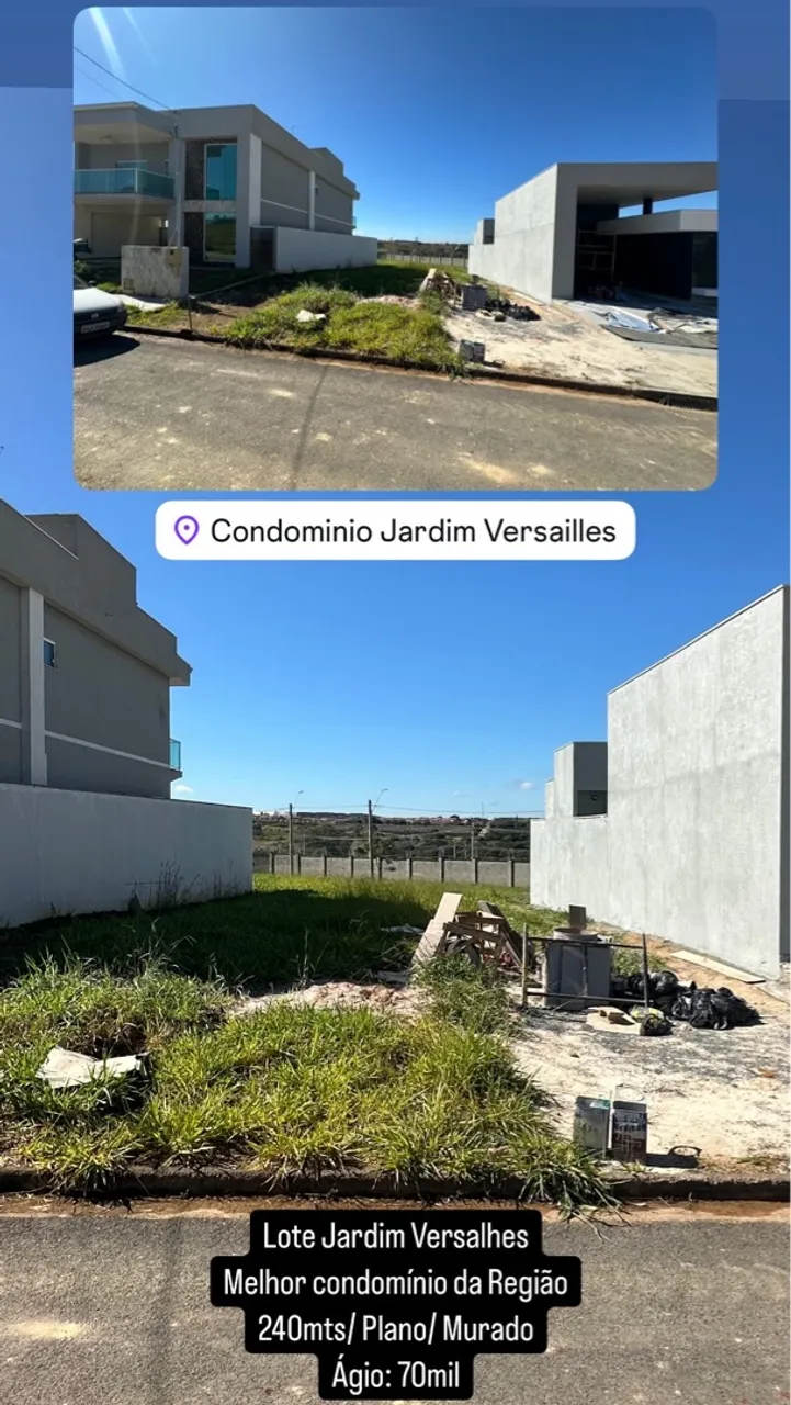 Ágio Lote Jardim Versallies Valparaíso - oportunidade Melhor condomínio Fechado