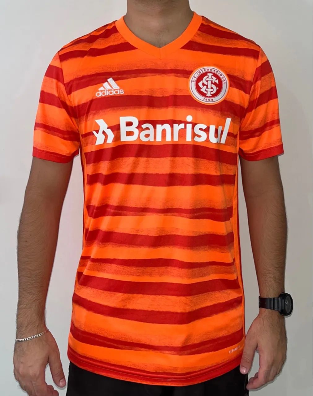 Camisa Internacional Adidas Laranja