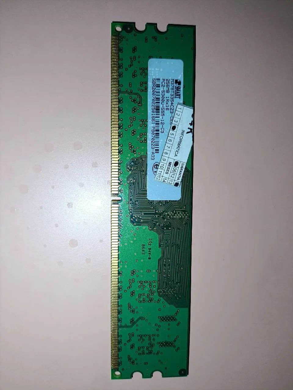 Memória RAM Smart 256MB DDR2
