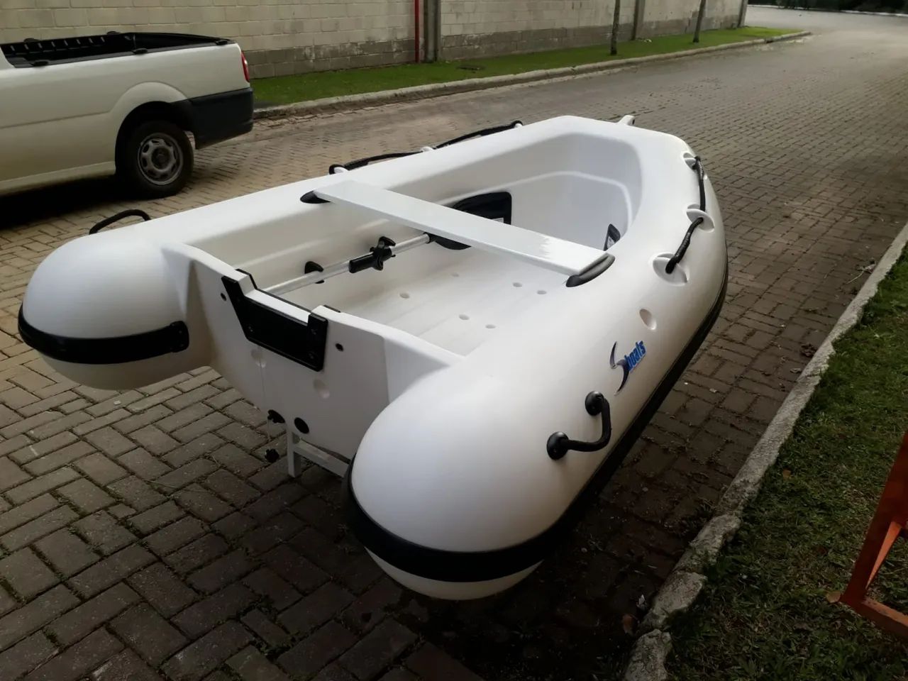 Motor 5hp mecruiser bote de apoio rígido  - Foto 5