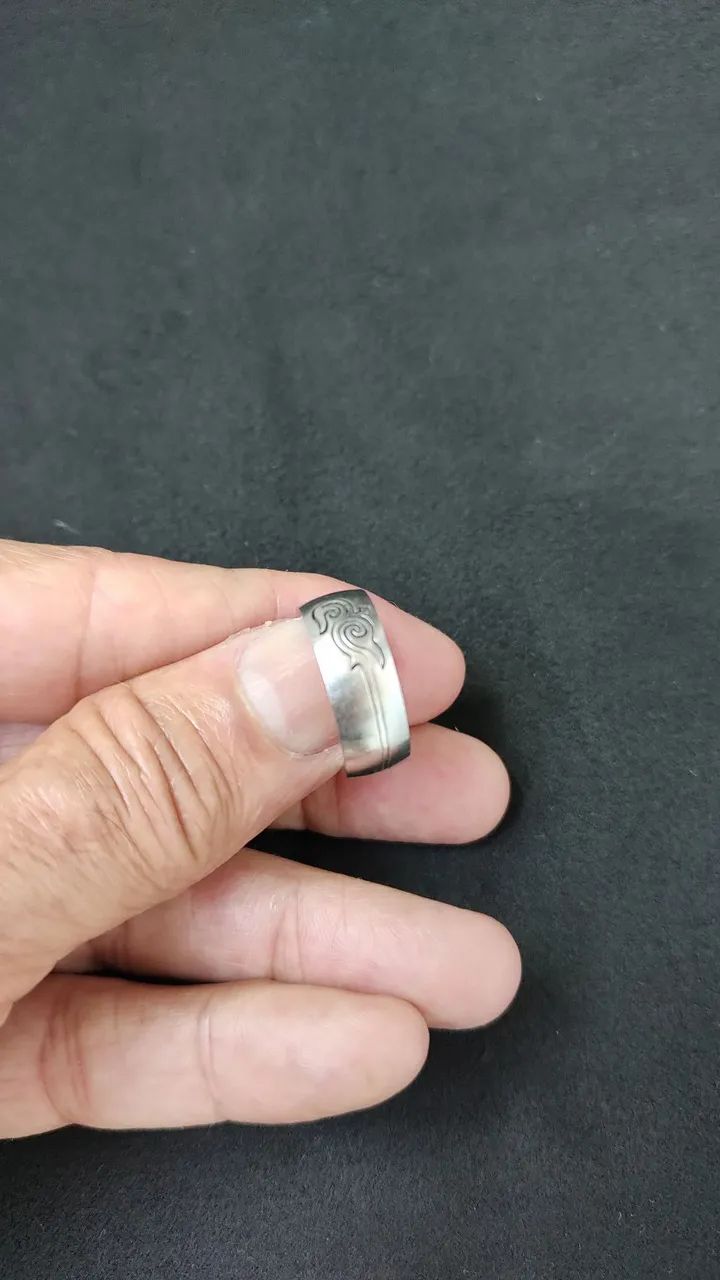 Anel feminino em aço inox nº18 - Foto 3