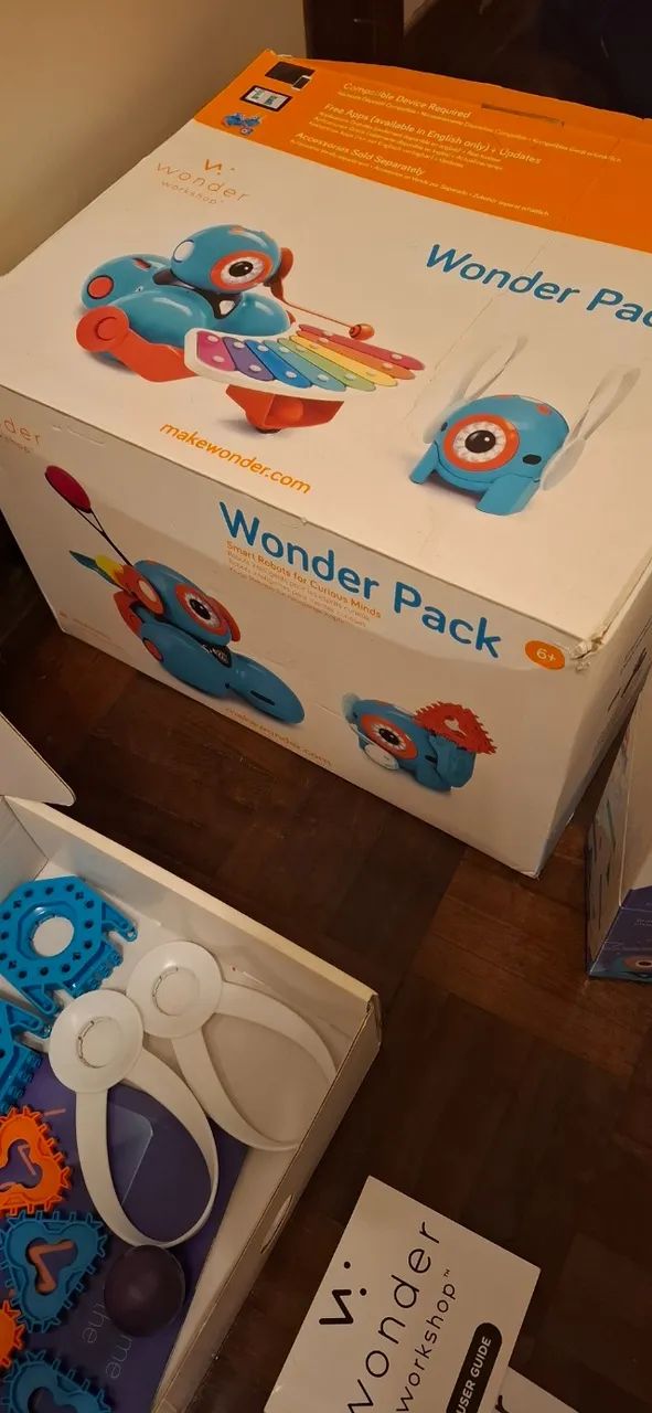 Robo Pet Wonder Workshop Dash E Dot Kit Wonder Pack Completo - Foto 3