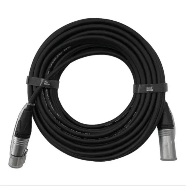 Cabo de Microfone Xlr/Xlr Balanceado 10 Metros