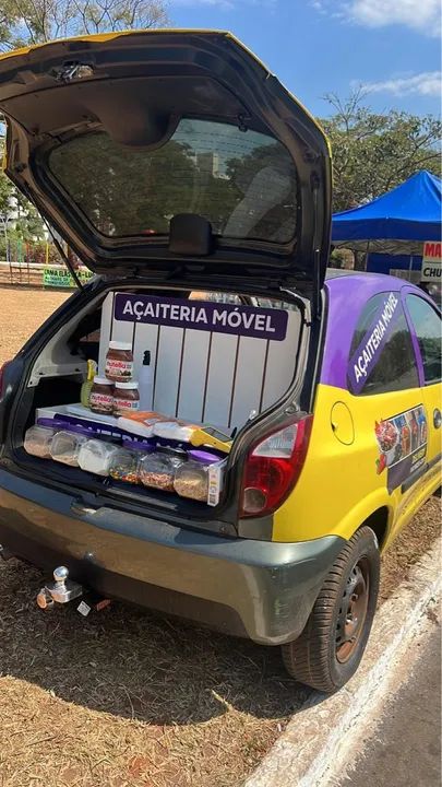 Food trucker de açaí, pronto pra vender 