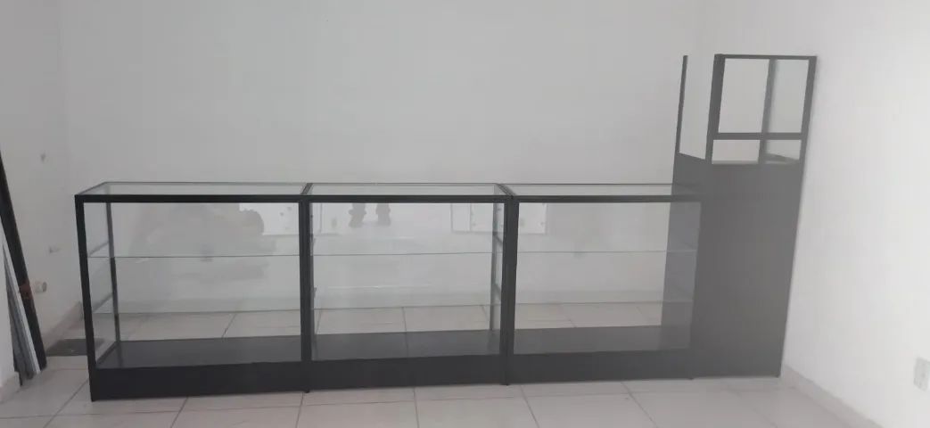 Balcão de Atendimento Vitrine Estilo Industrial - GALVANIZADO - FRETE GRÁTIS! - Foto 2