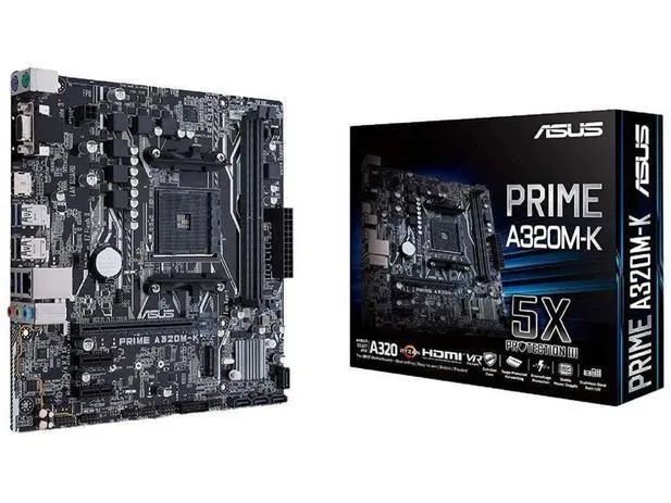 Placa-Mae Asus prime A320M-K/BR - Foto 4