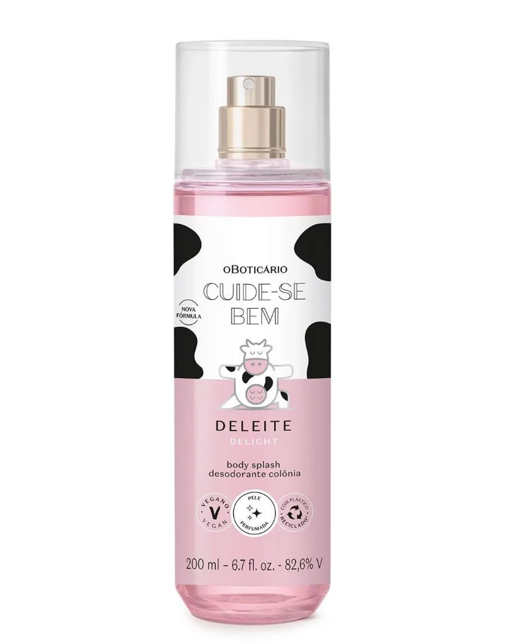 Body Splash CUIDE-SE BEM" Deleite " 200ml