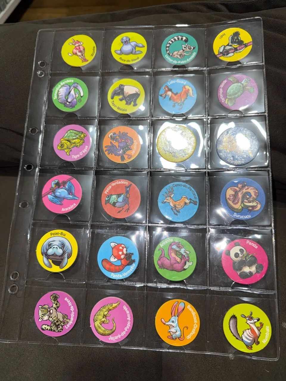 Tazos Completo Animais em Extinção  - Foto 2
