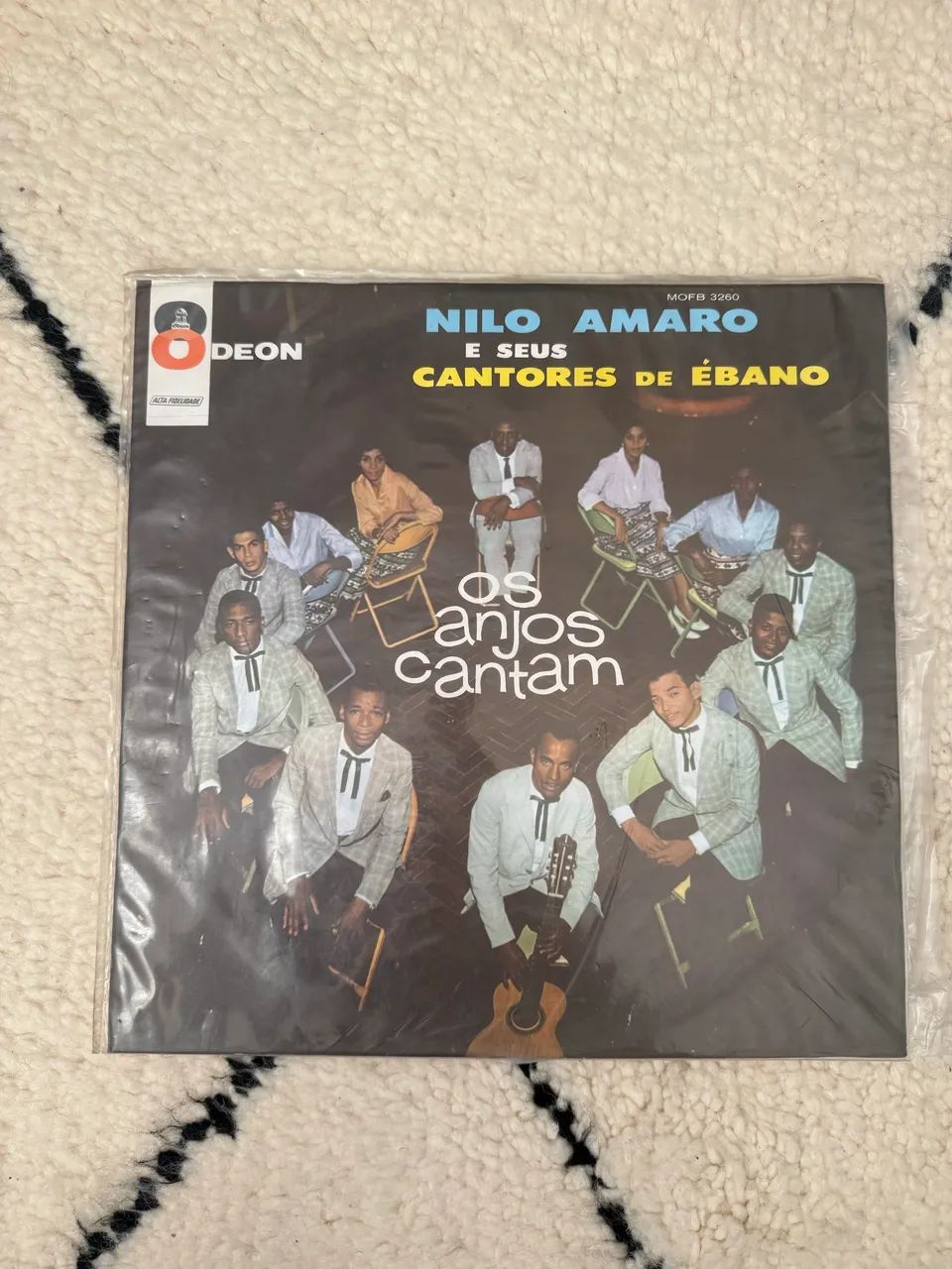 Lp Nilo Amaro e seus Cantores de Ébano - Os anjos cantam