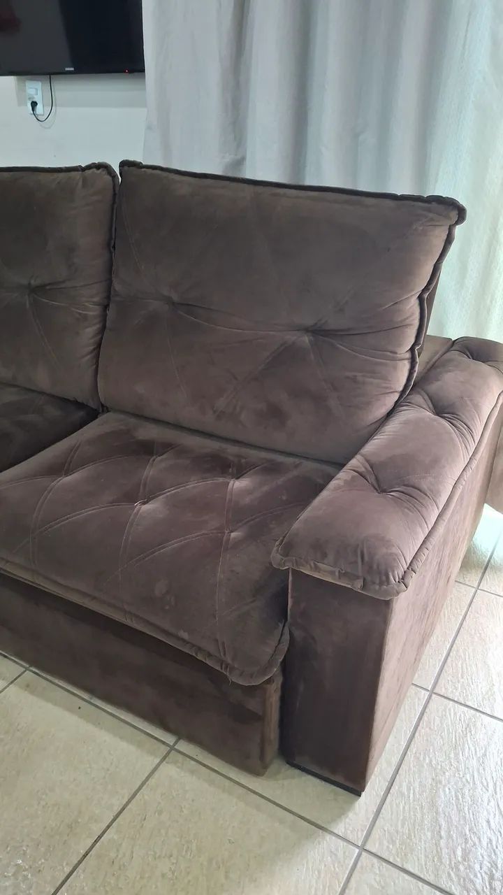Vendo SOFÁ REFRATIL - Foto 4