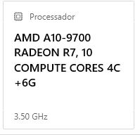 Processador AMD A10-9700 séries - Foto 3