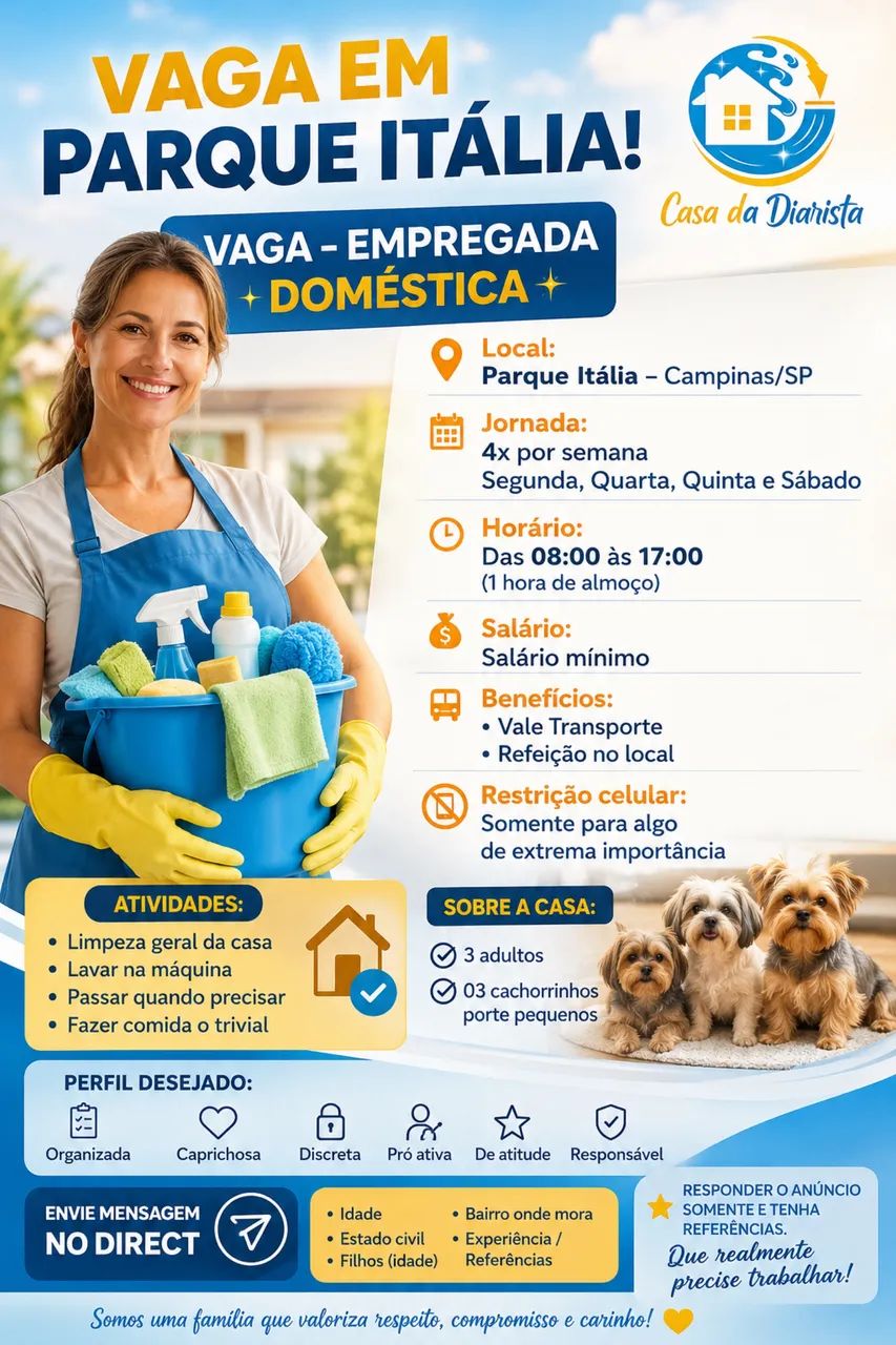 EMPREGADA DOMÉSTICA 