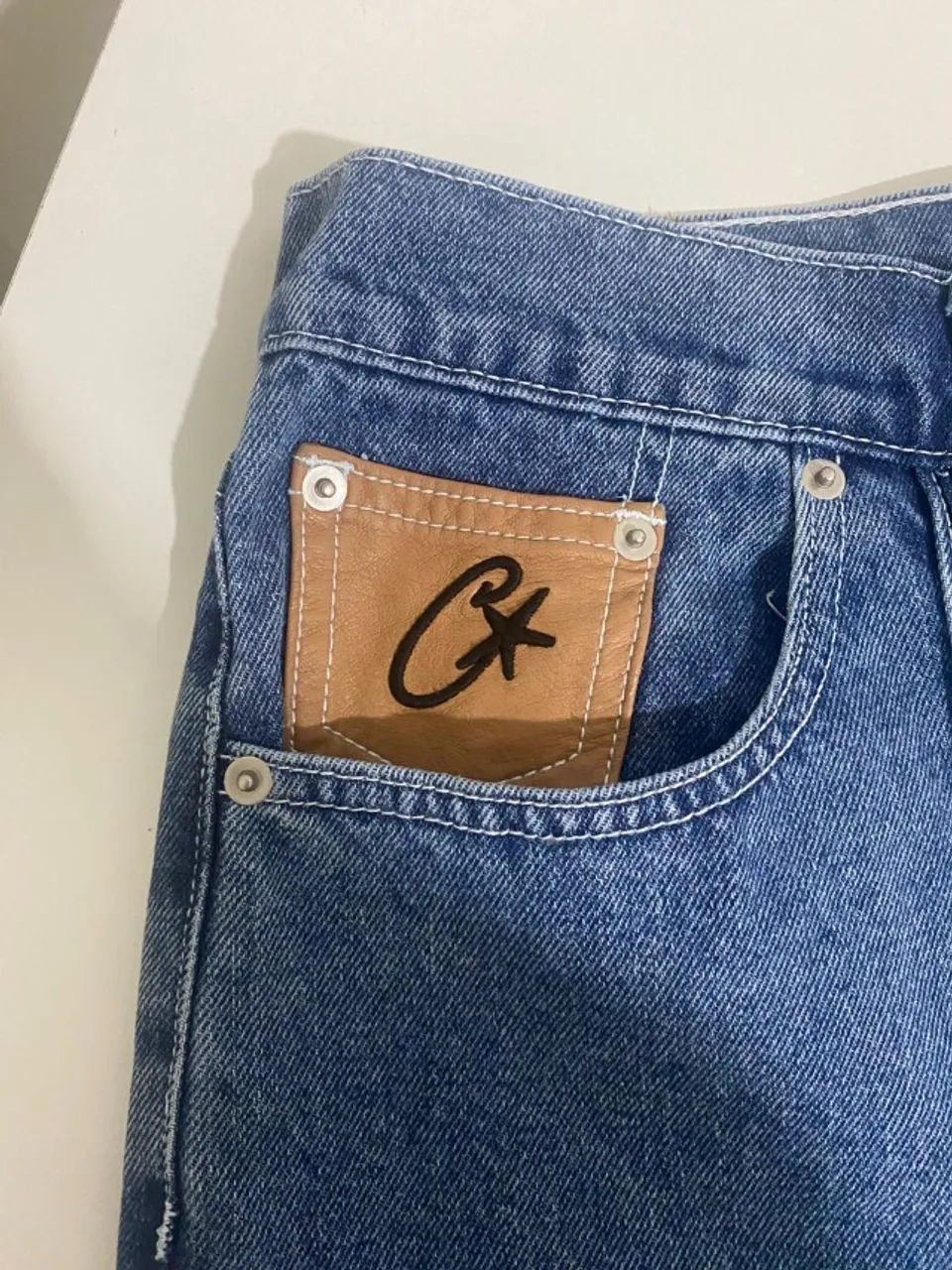 Jorts Jeans Corteiz - Foto 4