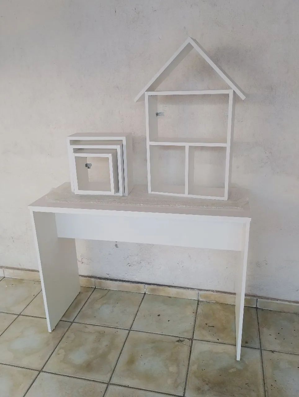 Escrivaninha simples de MDF  - Foto 4