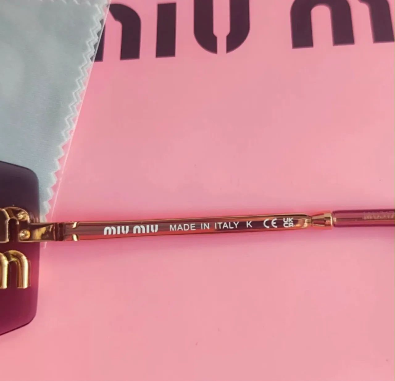 ORIGINAL Óculos Miu Miu MU54YS - Foto 4