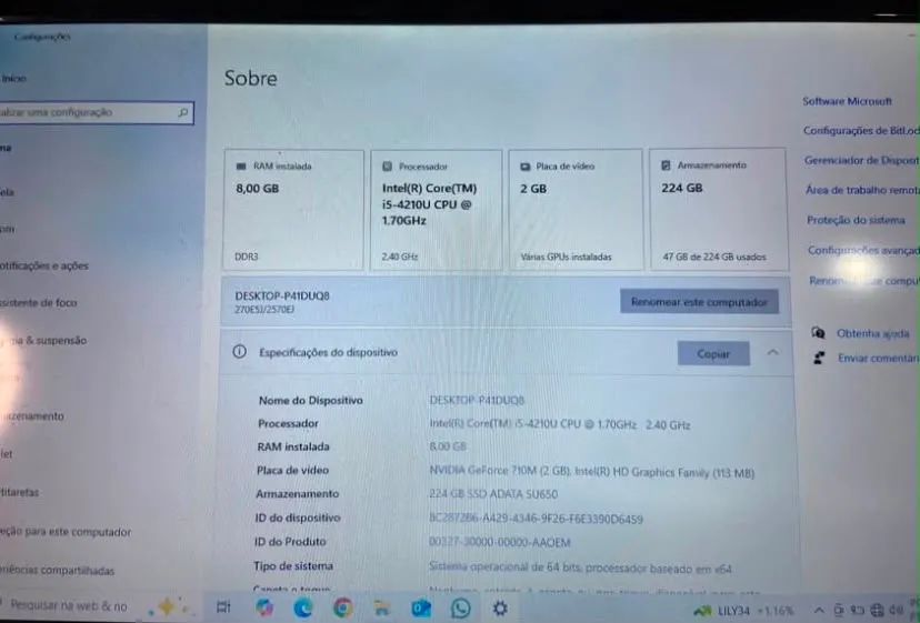 Notbook para trabalho  - Foto 4
