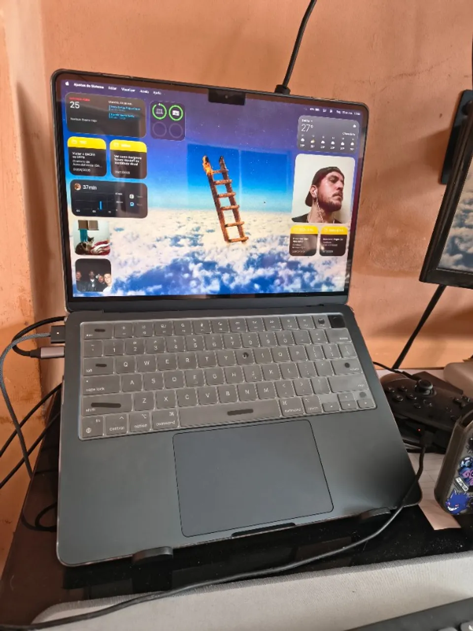 MacBook Pro M2/2022 24GB RAM 512GB SSD ? Impecável, com Caixa e