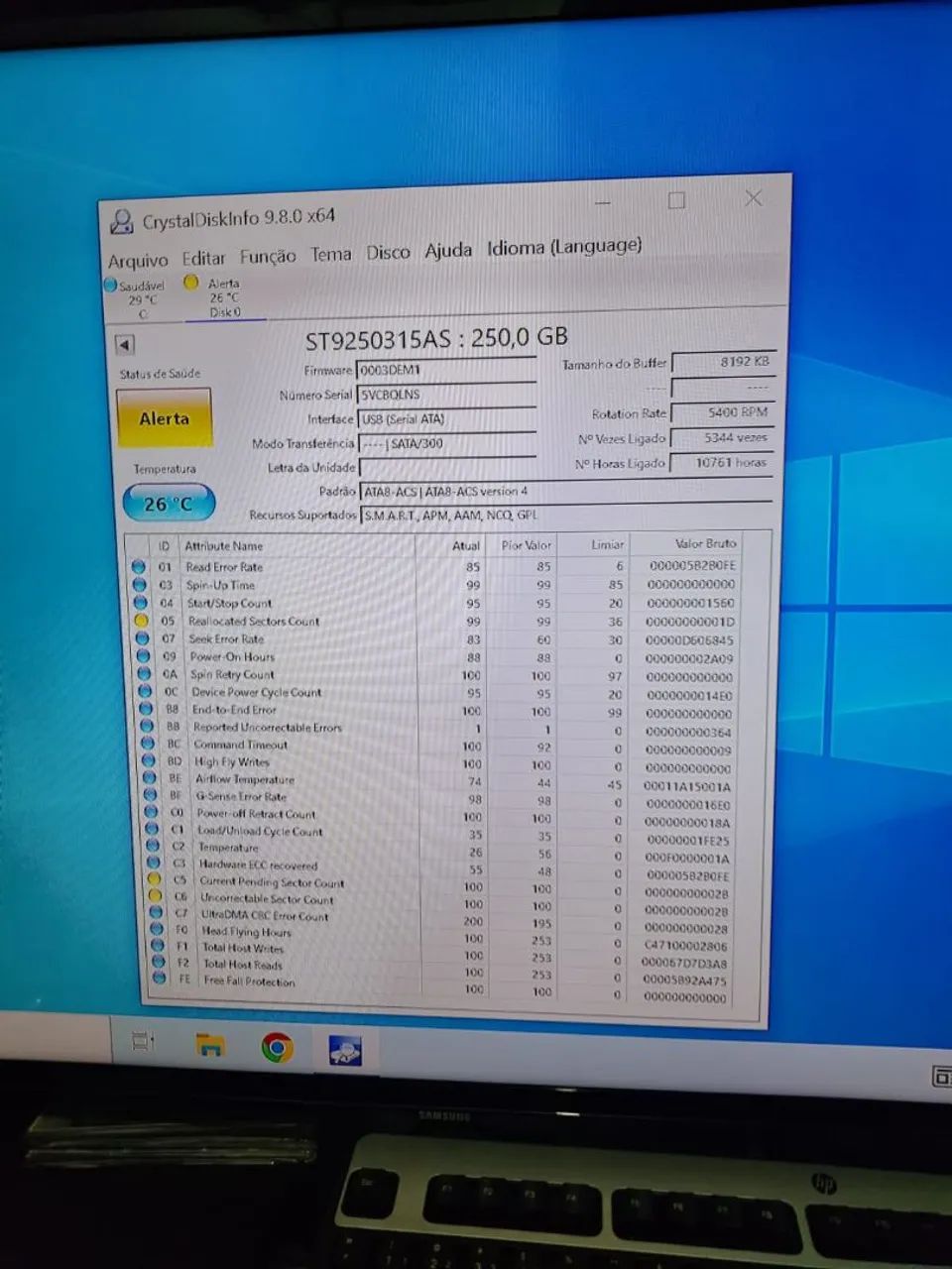 HD 250GB Seagate (alerta) - Foto 3