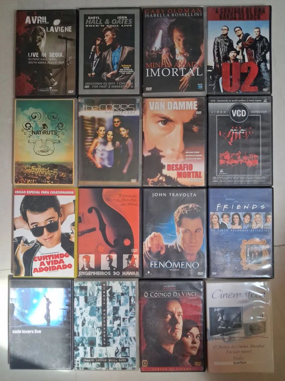 CDs e DVDs originais! 60 CDs+39 DVDs - Foto 5