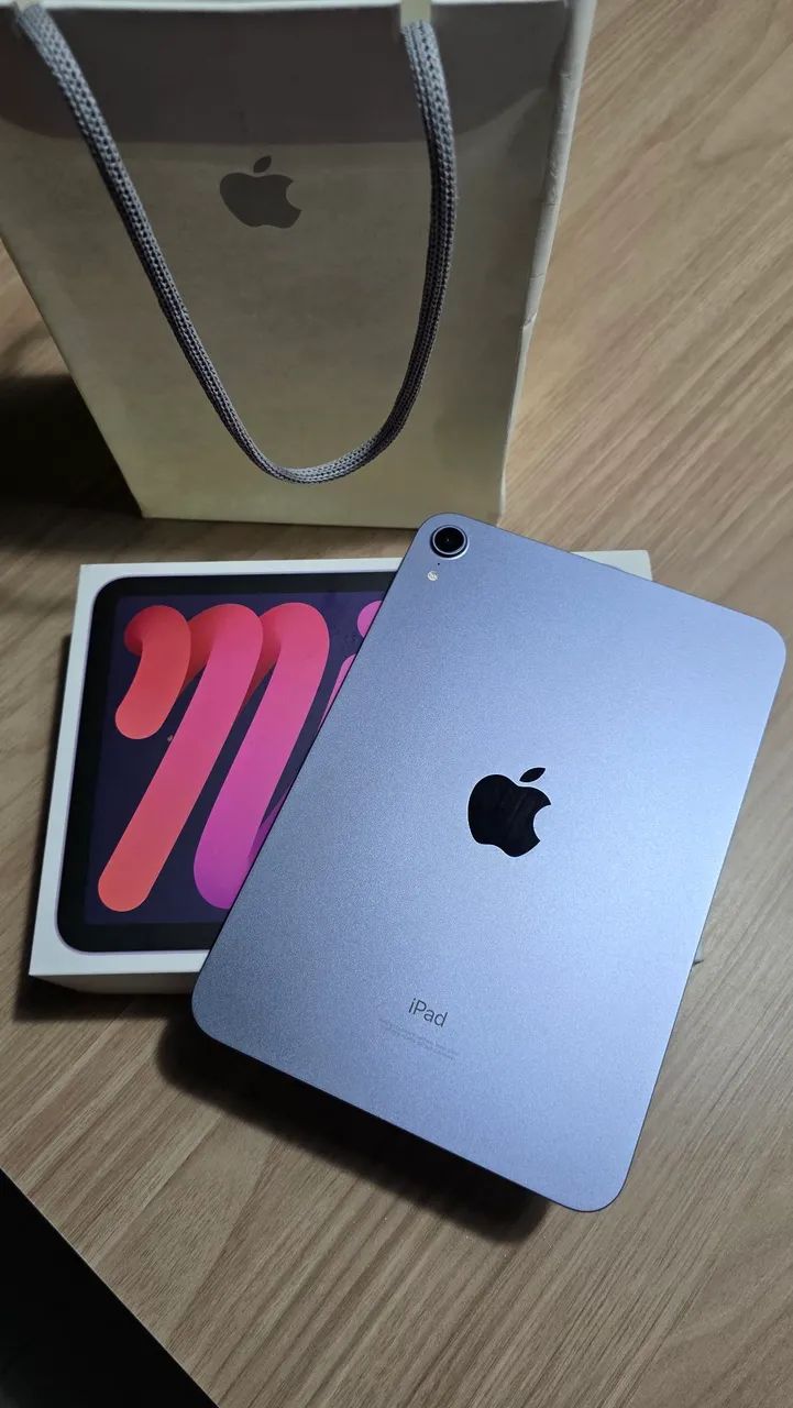 iPad mini 6 roxo 64gb e Apple pencil 2 - Celulares e Smartphones