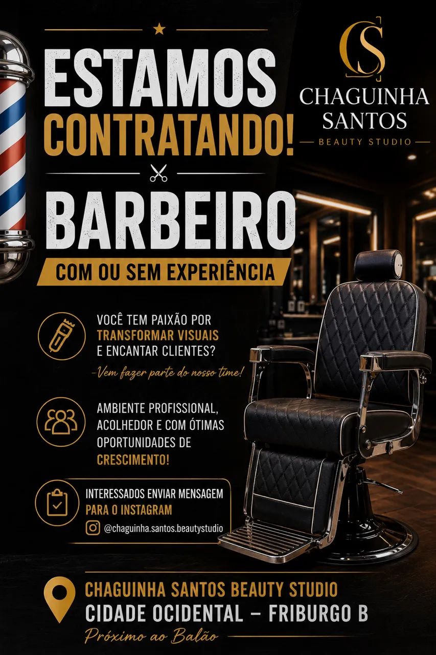 PRECISAMOS DE BARBEIRO URGENTE!!!!