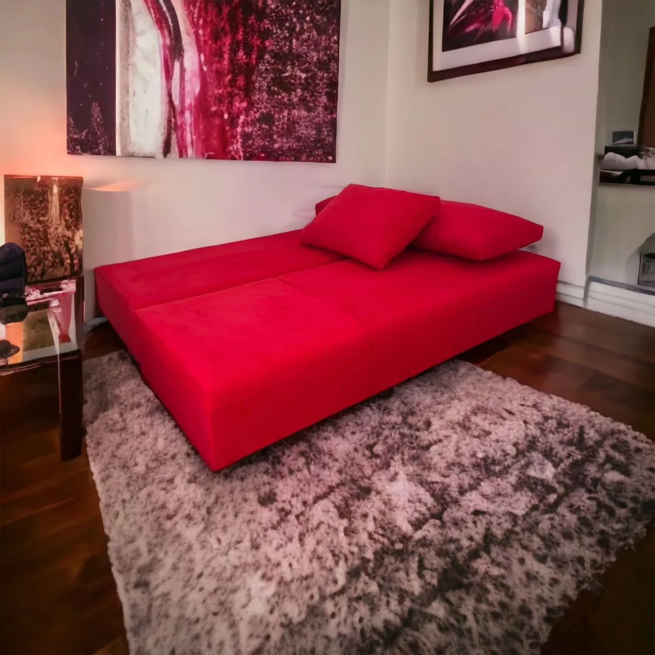 BARATO!! Oferta SOFÁ CAMA CASAL.. Pague na entrega. VÁRIAS CORES. - Foto 4