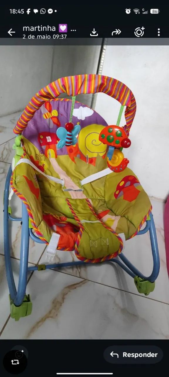 Vendo carrinho, BB conforto, cadeira  - Foto 2