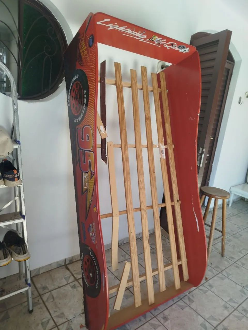 Cama infantil do relâmpago McQueen  - Foto 2