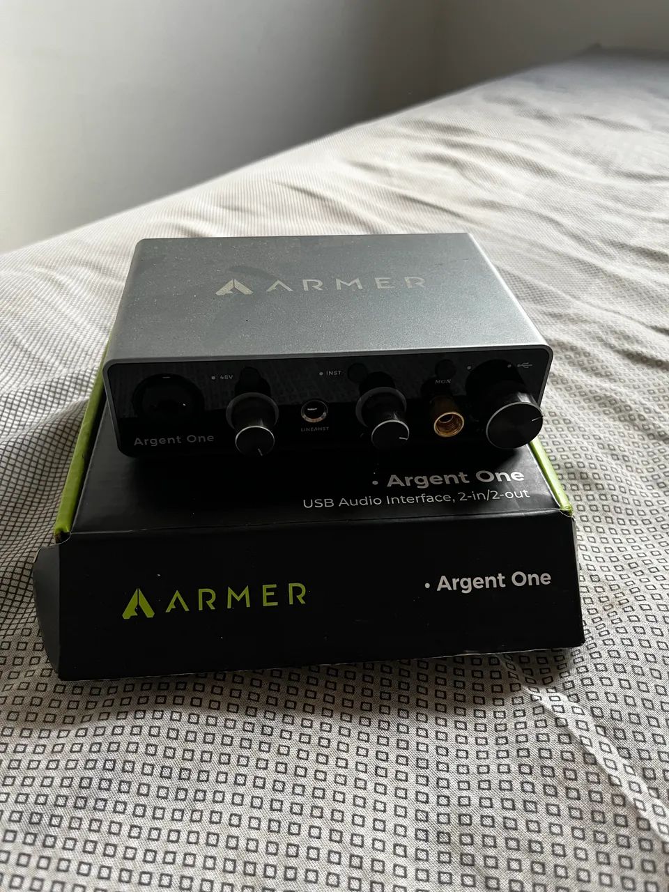 Interface de audio Armer argent one
