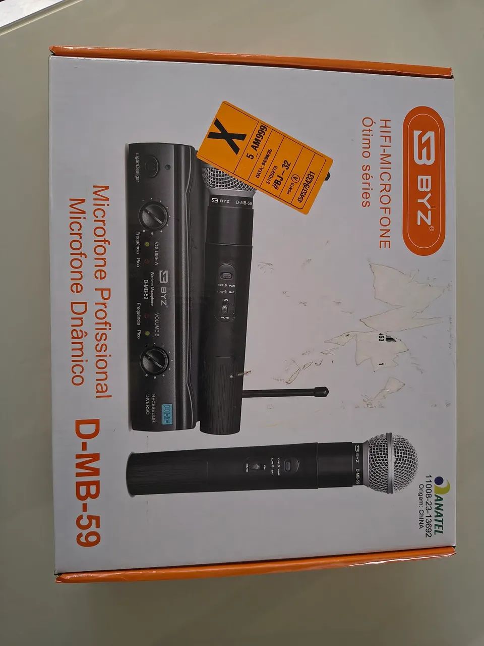 Microfone sem fio duplo  - Foto 3