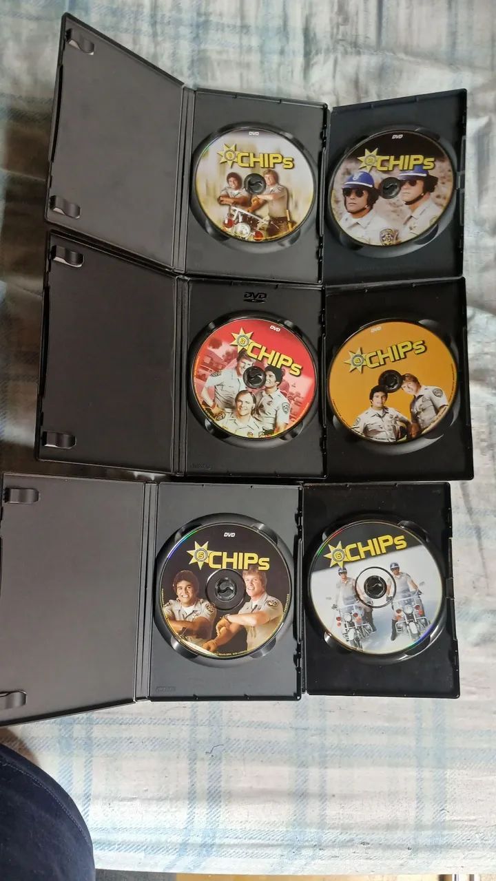 Dvds seriado "Chips" 6 dvs originais - Foto 3