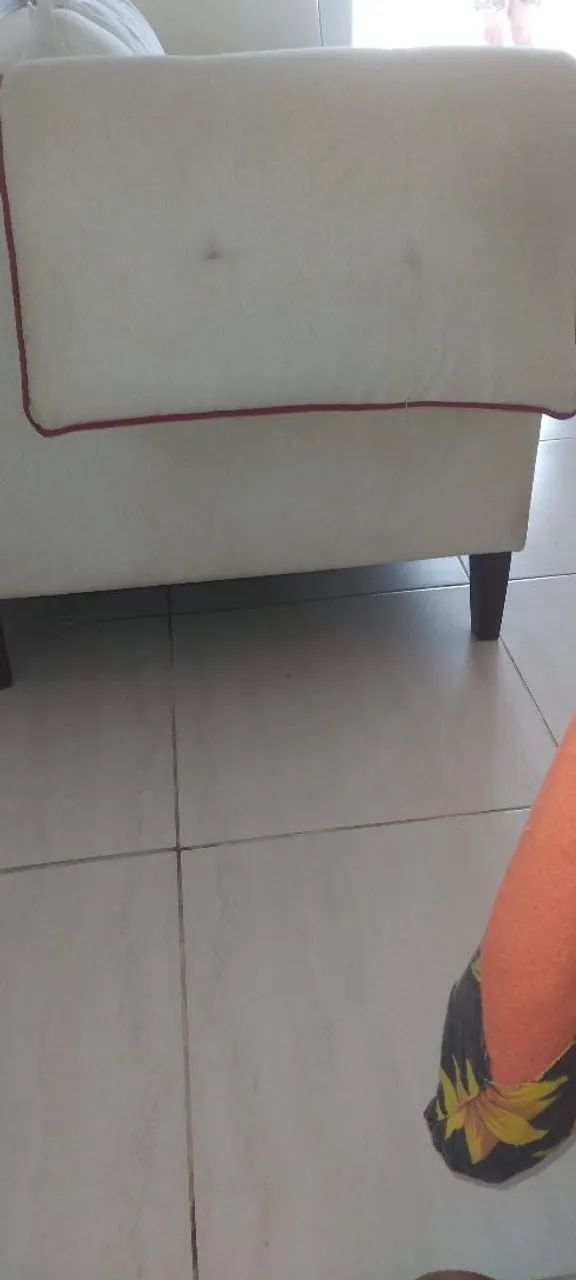 Sofá de linho 4 lugares - Foto 3