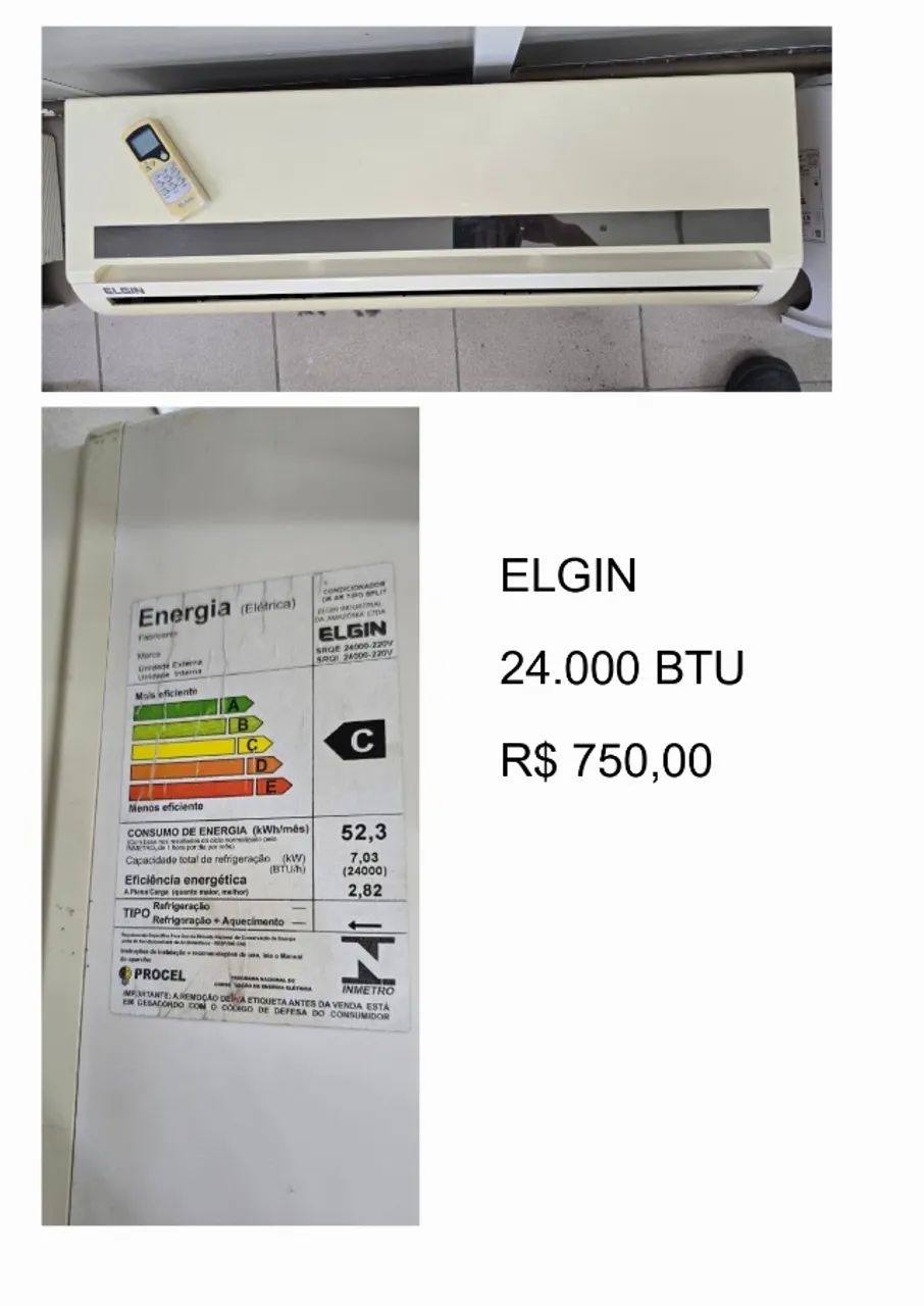 AR CONDICIONADO ELGIN