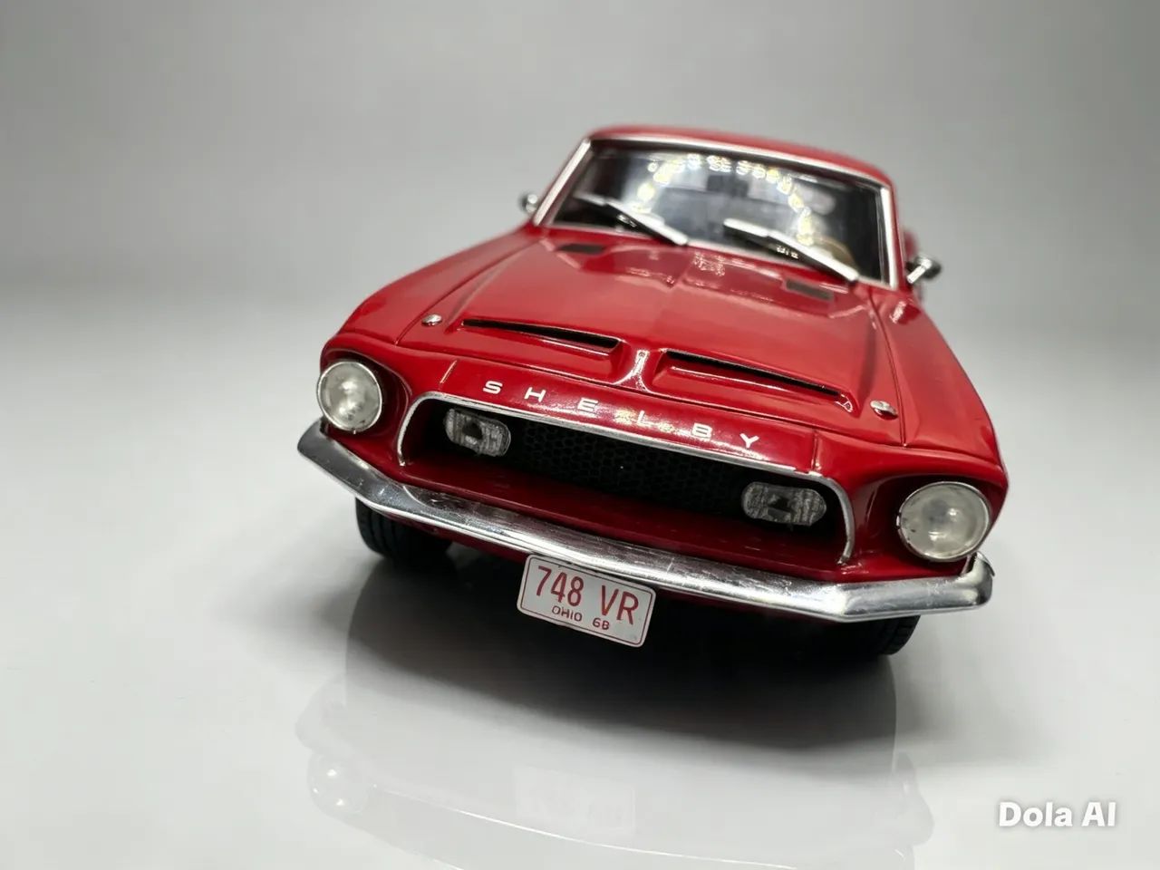 Miniatura Shelby Mustang GT 500-kR 1968 - Hobbies e coleções Miniatura Shelby Mustang GT 500-kR 1968 - Hobbies e coleções