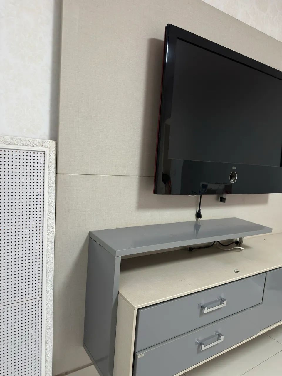 Painel para tv com gavetas e gabinete com muita qualidade  - Foto 4