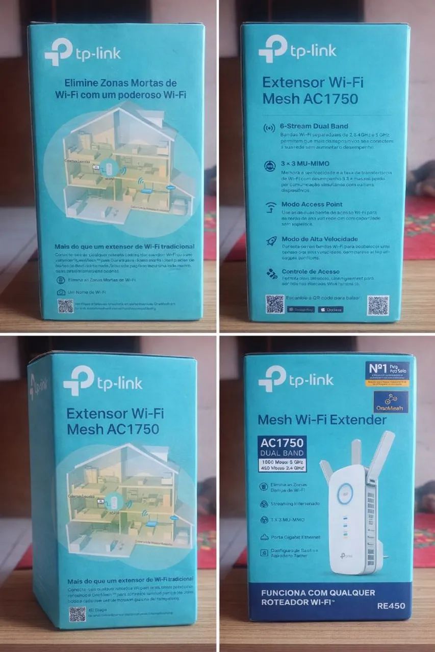 TP-link RE450 Extensor de Rango de Repetidor de Wi-fi