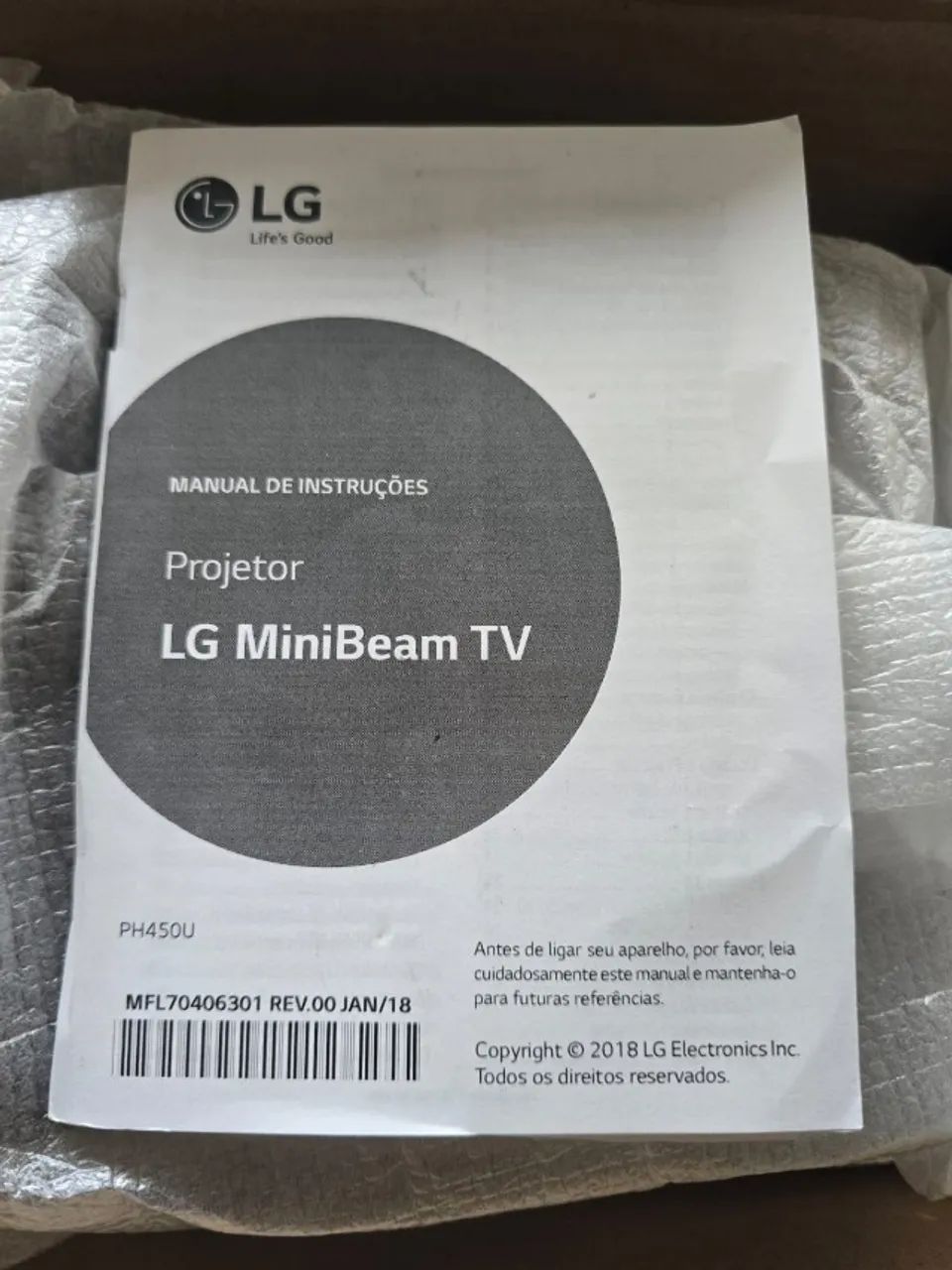 Projetor LG Cinebeam 3D- Semi Novo - Foto 6