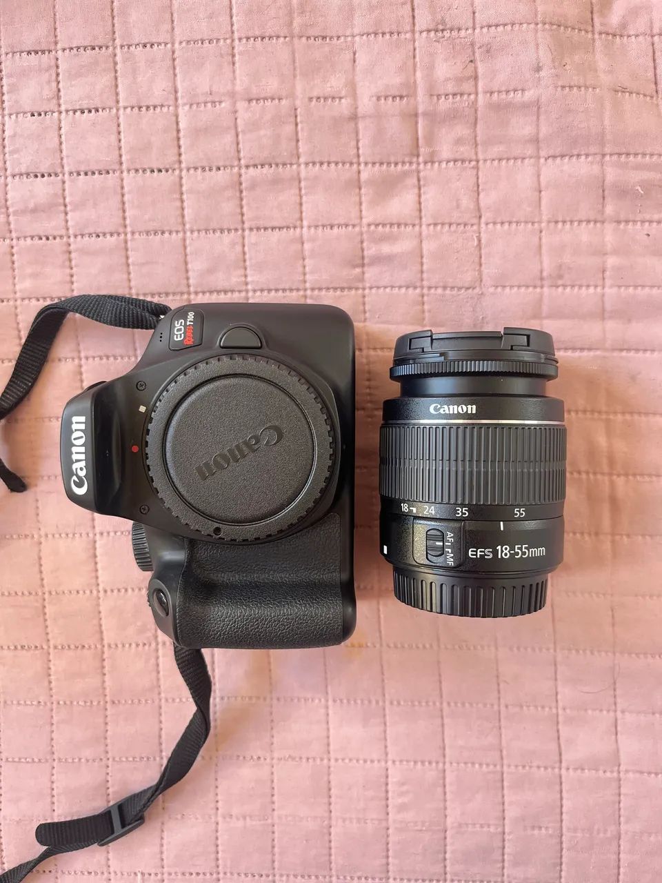 Canon EOS Rebel T100 + lente