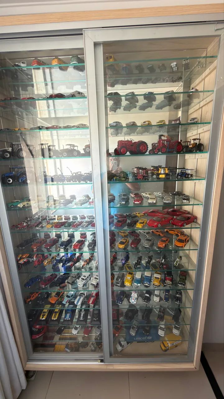 Coleção de Miniaturas de Carros,Motos e Agrícolas 