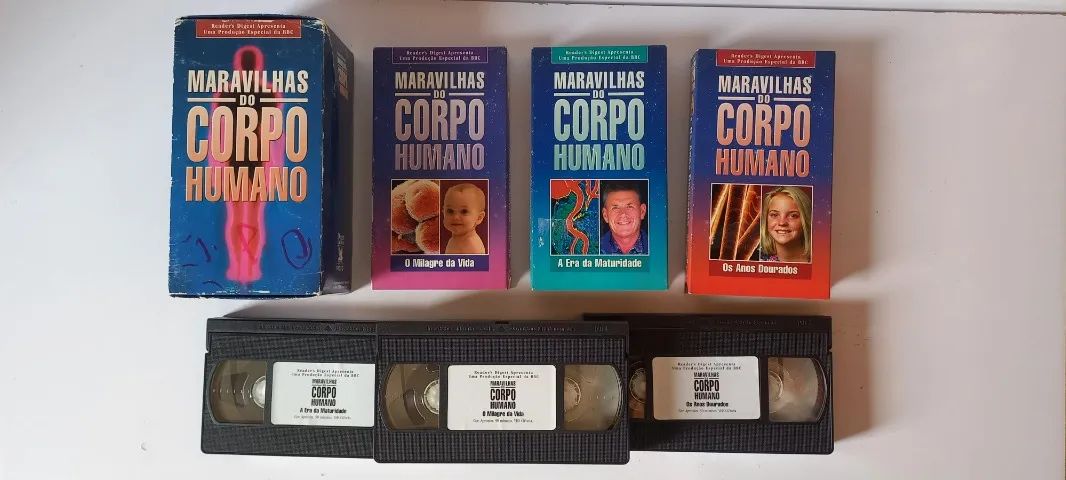 4 Un Box Em Vhs Reader's Digest Doumentáios Originais (Usado) - Foto 4