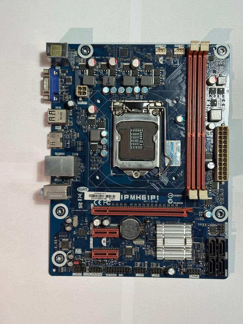 Placa mãe H61 lga 1155