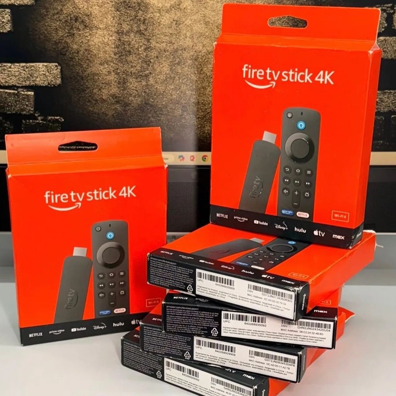 Fire Tv Stick 4K Wi-Fi 6 - Pronta Entrega (Novo e Lacrado) - Foto 2