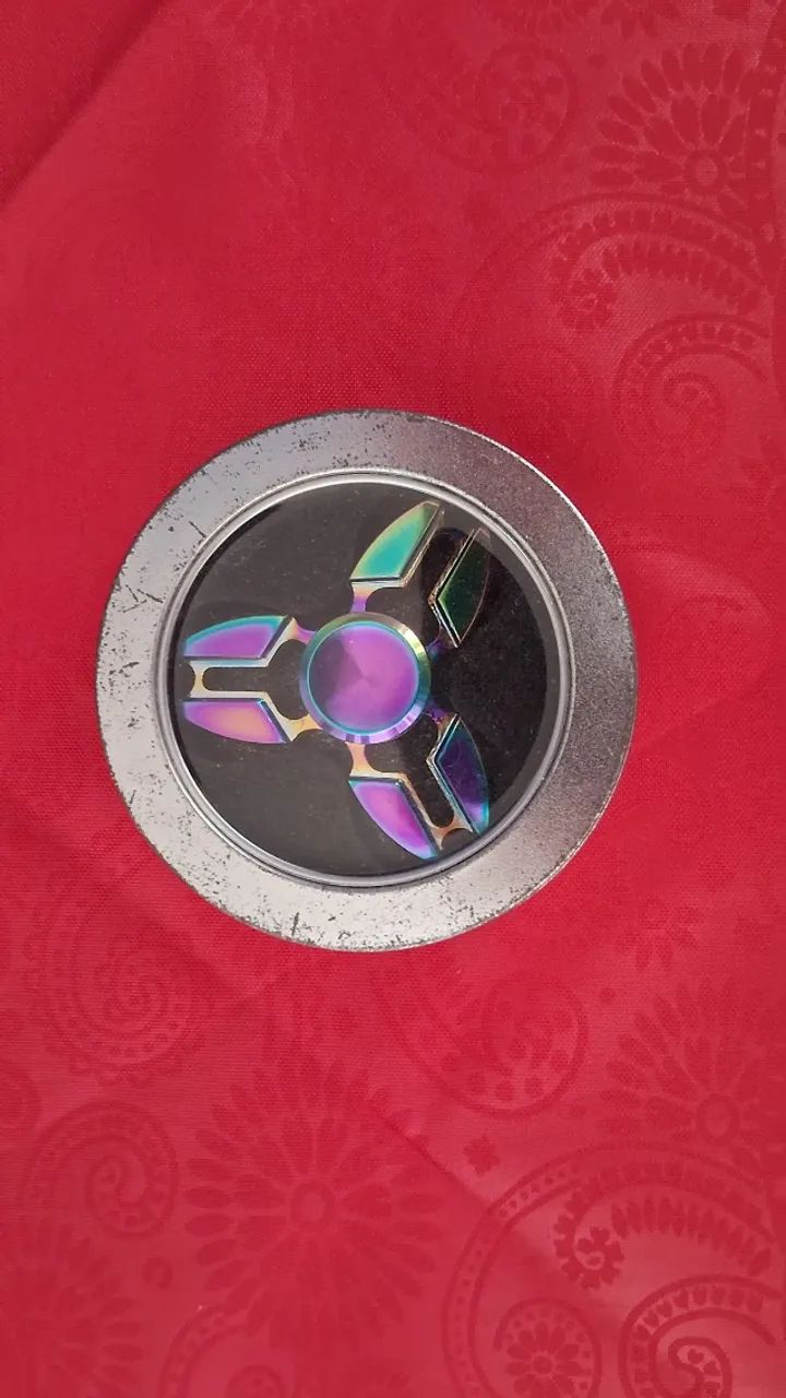 Fidget Spinner Metal Rainbow - Foto 4