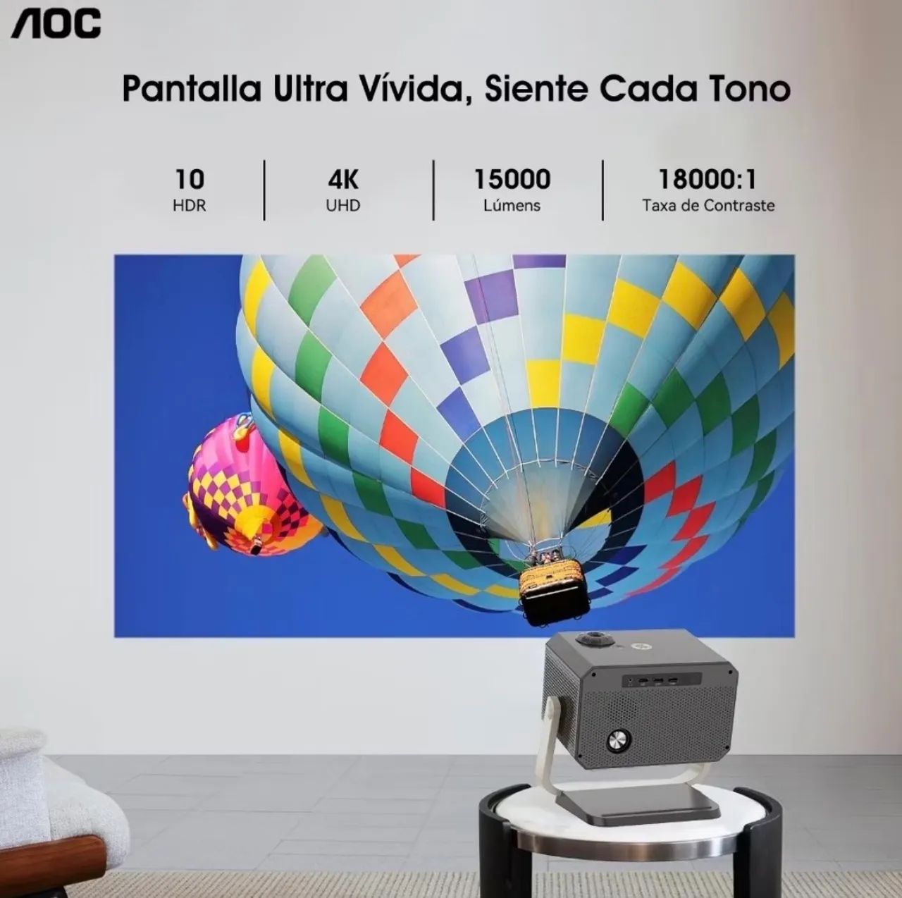 Projetor AOC Star 1 - Foto 4