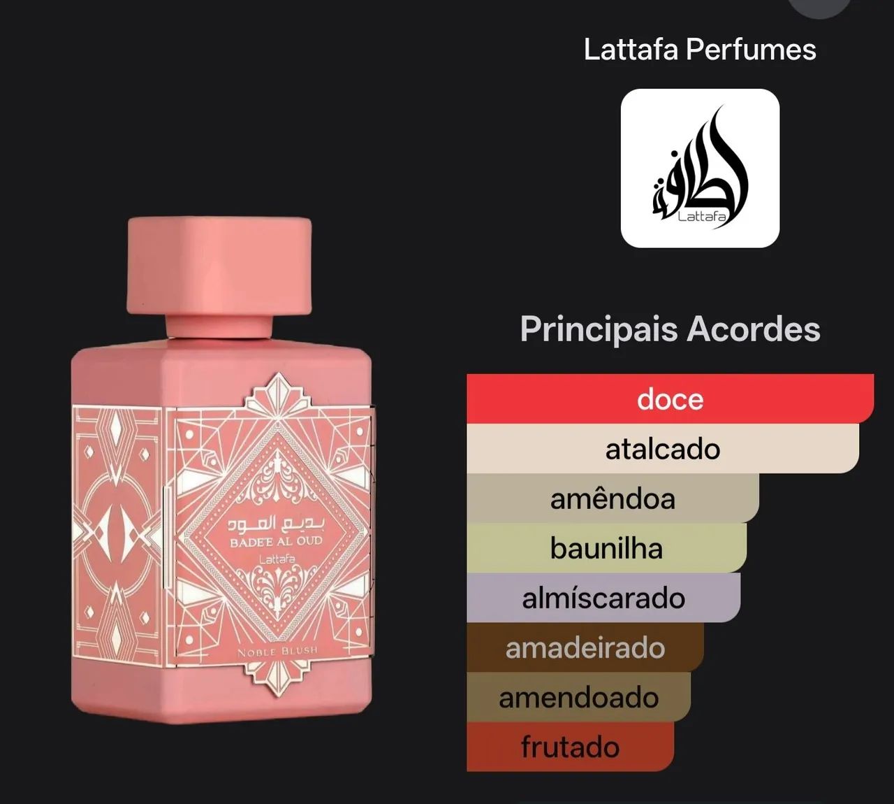  NOBLE BLUSH - LATTAFA  100ml - Foto 2