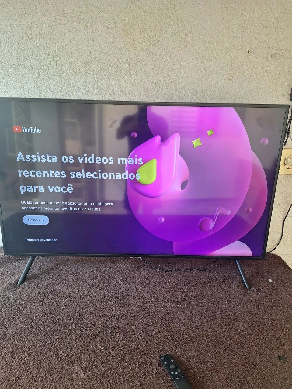 TV SMART SANSUNG 4K 50 POLEGADAS FUNCIONANDO PERFEITAMENTE ACEITO CARTÃO DE CRÉDITO  - Foto 3